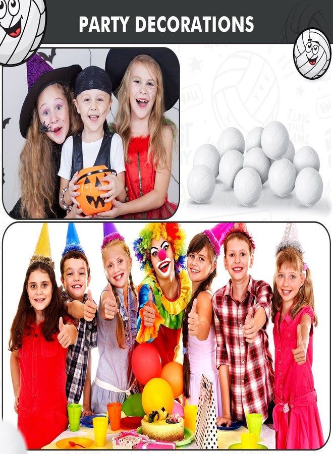 Jerify 100 Pcs Mini Volleyball Stress Balls, 1.18 Inch Foam Sports Ball Toys, Volleyball Gifts Party Favors Decorations for Stress Relief Game Birthday School Carnival Reward - Image 3